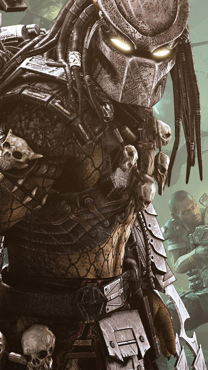Aliens Vs Predator 1, action, alien, game, movie, HD phone wallpaper