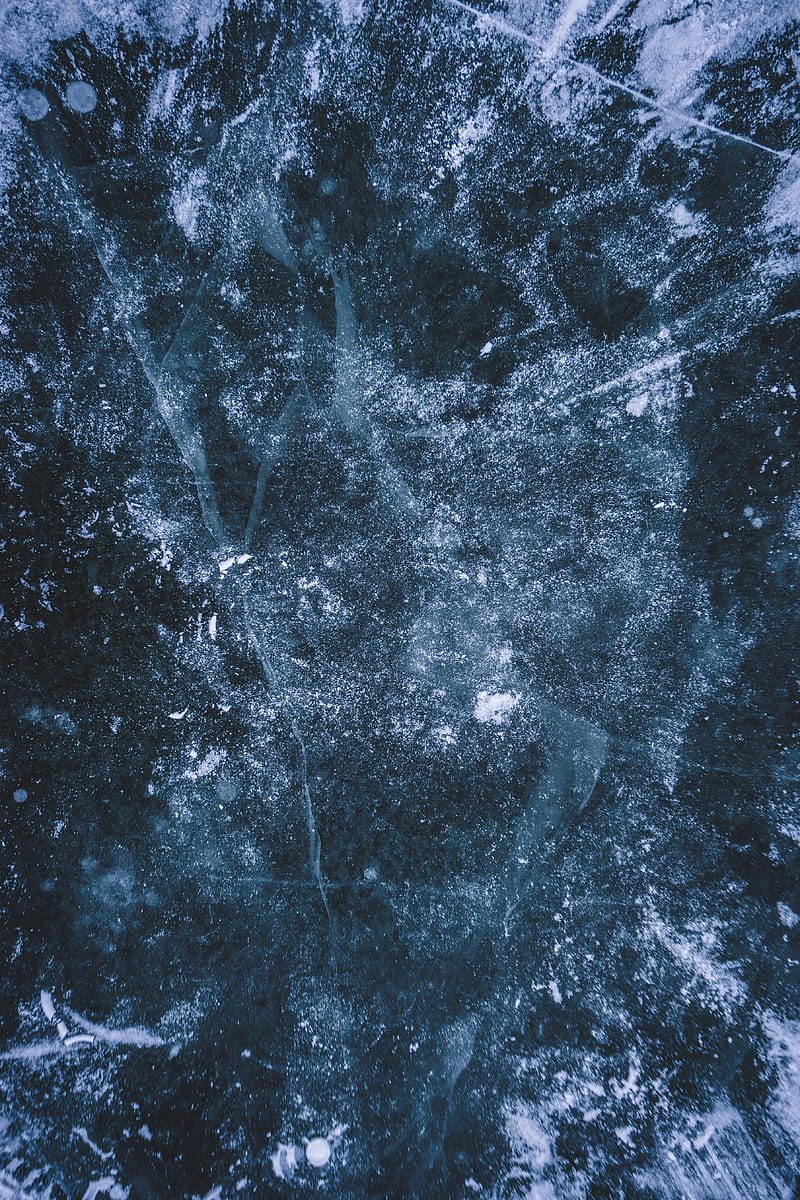 ice, snow, cranny, texture, HD phone wallpaper