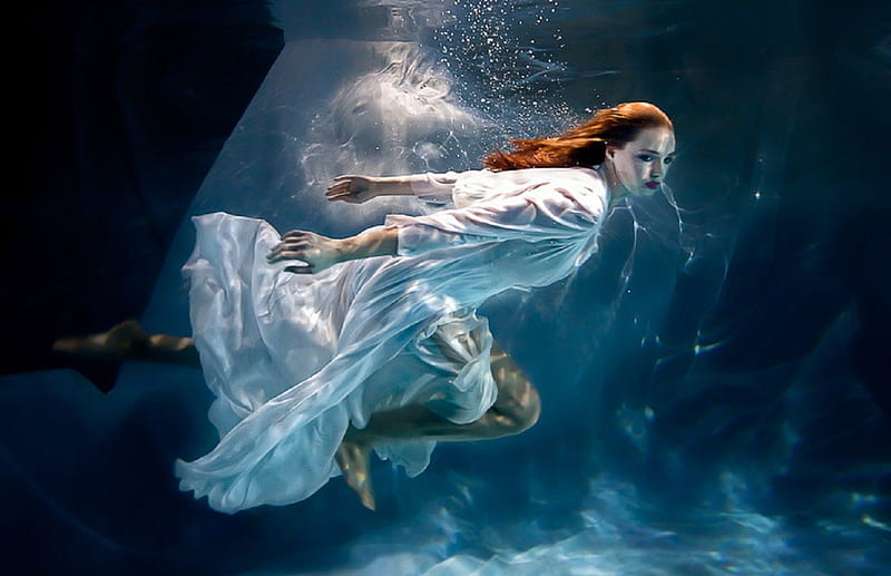 Underwater Fashion, underwater, graphy, girl, model, bonito, fashion,  woman, HD wallpaper | Peakpx
