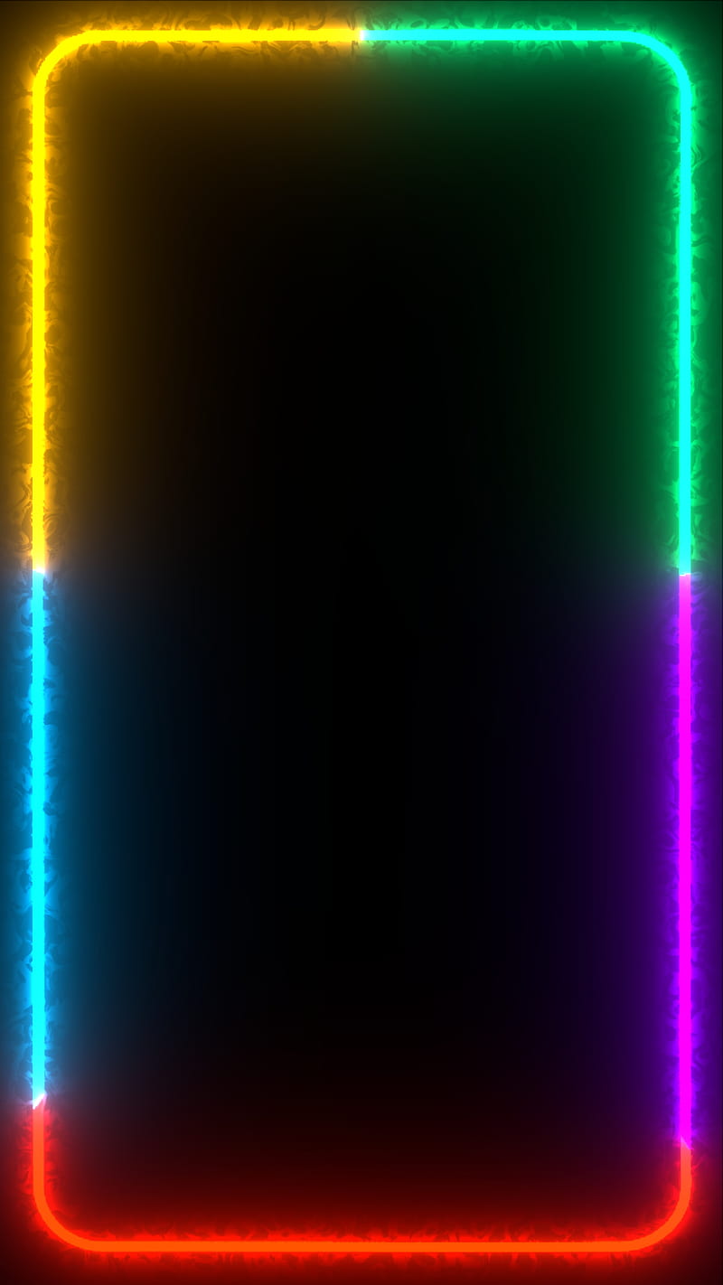 Colored Ghost Frame 1, Frames, black, blue, border, borders, color, colorful, colors, dark, darkness, edge, edges, electric, electro, energies, energy, five, green, magic, mint, opposite, power, powers, purple, red, round, rounded, side, sides, ultraviolet, violet, yellow, HD phone wallpaper
