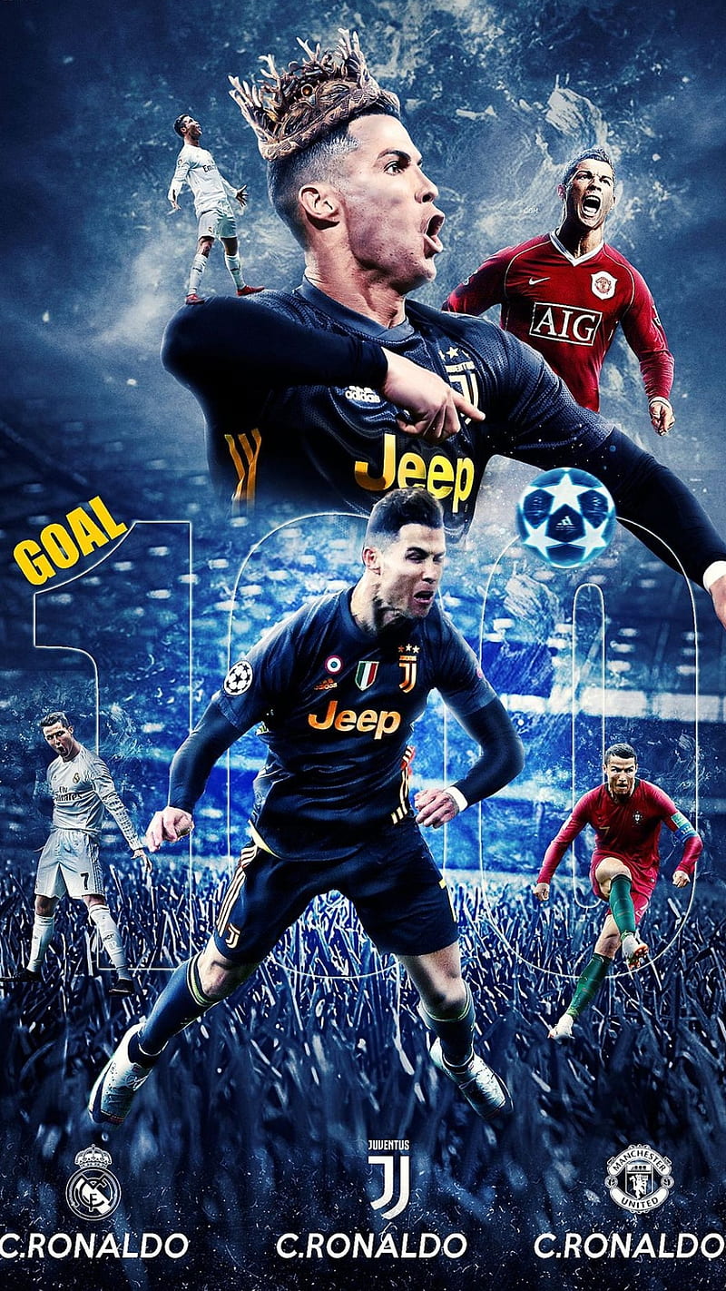 CR7, football, goal, juventus, king, player, portugal, ronaldo, soccer, HD phone wallpaper
