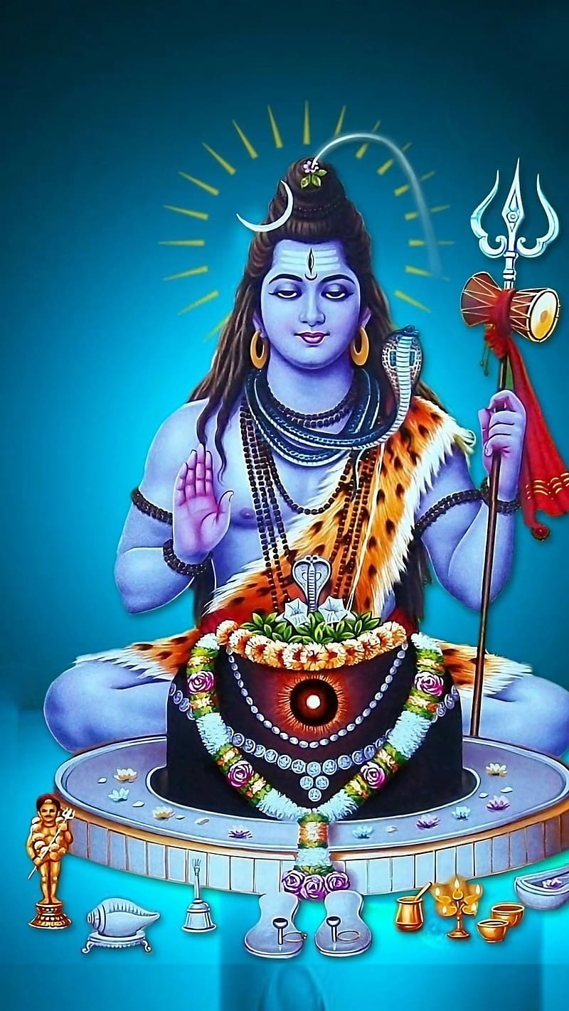 Shivling Ke, Lord Shiva, mahadev, god, HD phone wallpaper