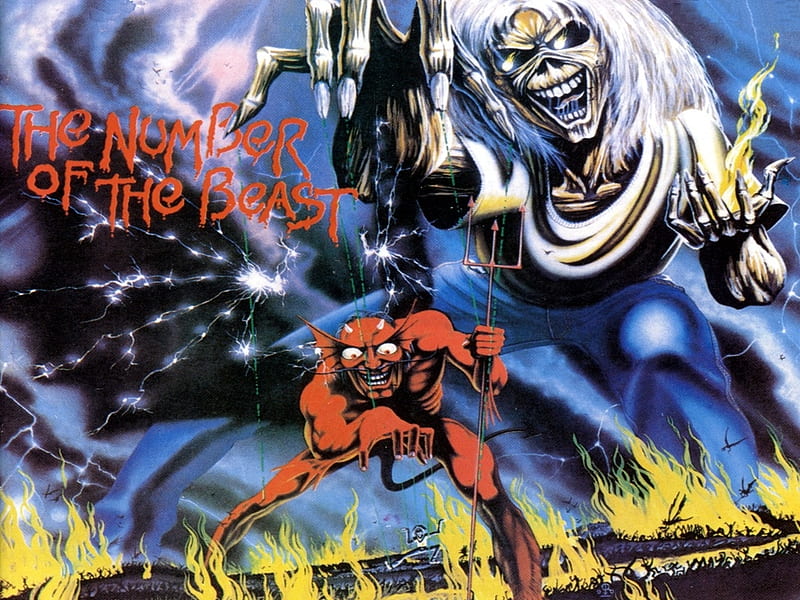 Iron Maiden The Number Of The Beast, beast, iron, music, maiden, HD  wallpaper | Peakpx