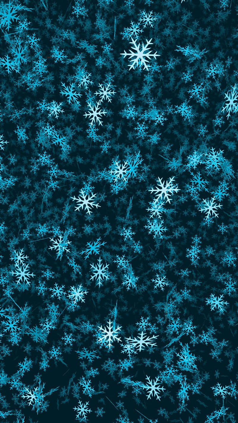 Snow in Dark Blue , merry chrismas, season, snowflakes, merry, christmas season , christmas, chrismas, HD phone wallpaper