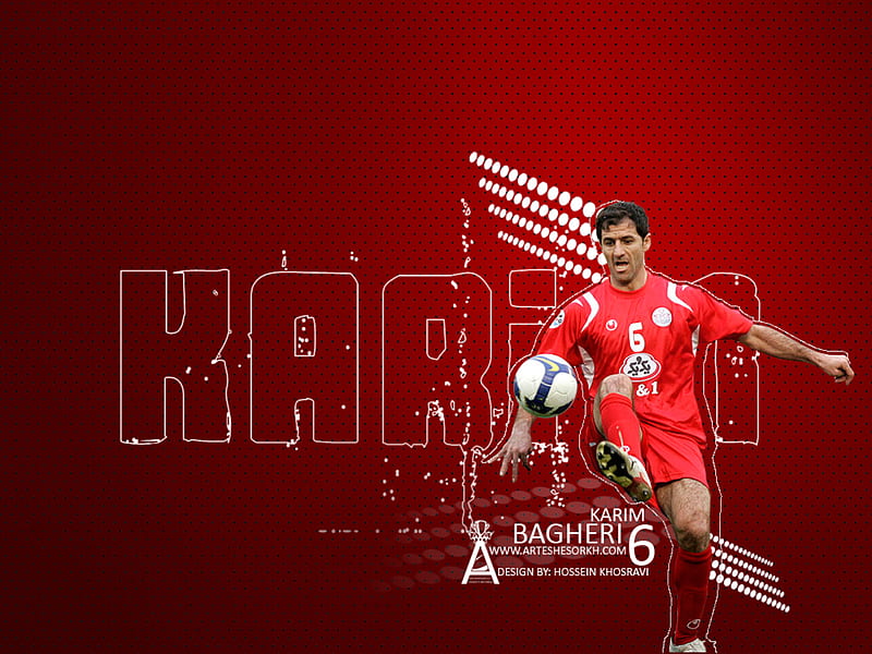 Soccer, Karim Bagheri, Persepolis F.C., HD wallpaper