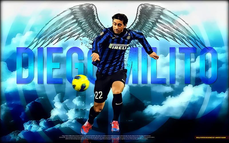 Soccer, Diego Milito, Inter Milan, HD wallpaper | Peakpx