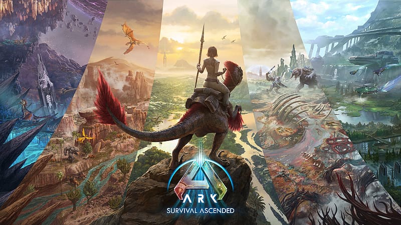 ARK Survival Ascended 2023 Key Art, HD wallpaper