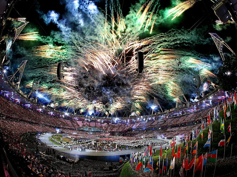 Let The Games Begin-London 2012 Olympics opening ceremony, HD wallpaper