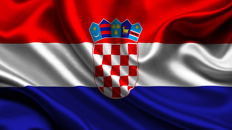 Croatia, satin, country, flag, HD wallpaper