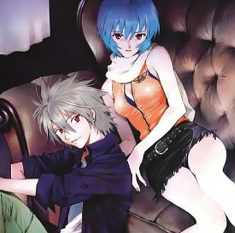 Neon Genesis Evangelion, anime boys, short hair, 2D, Nagisa Kaworu