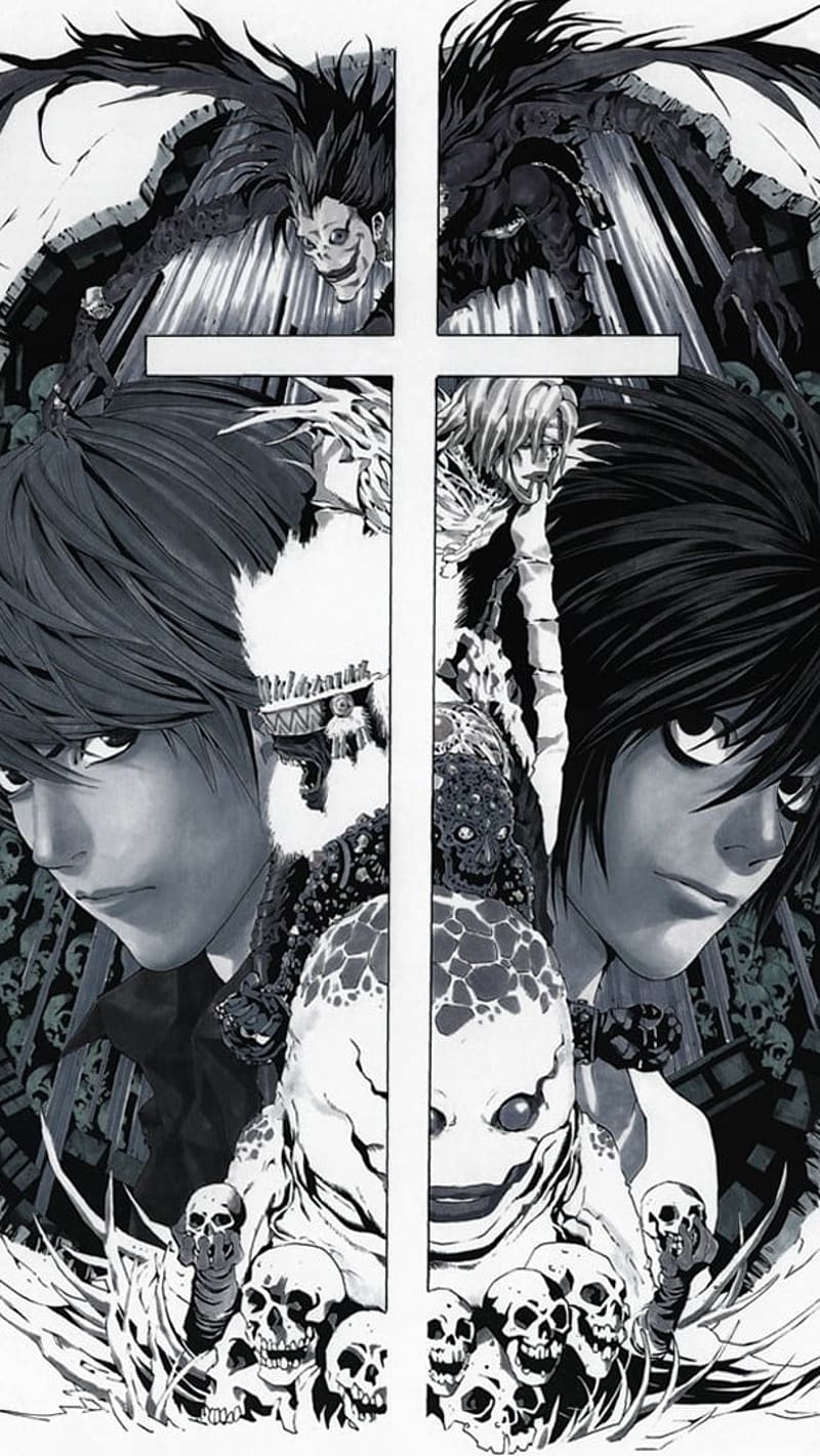Death Note L, manga anime, manga, anime, HD phone wallpaper | Peakpx