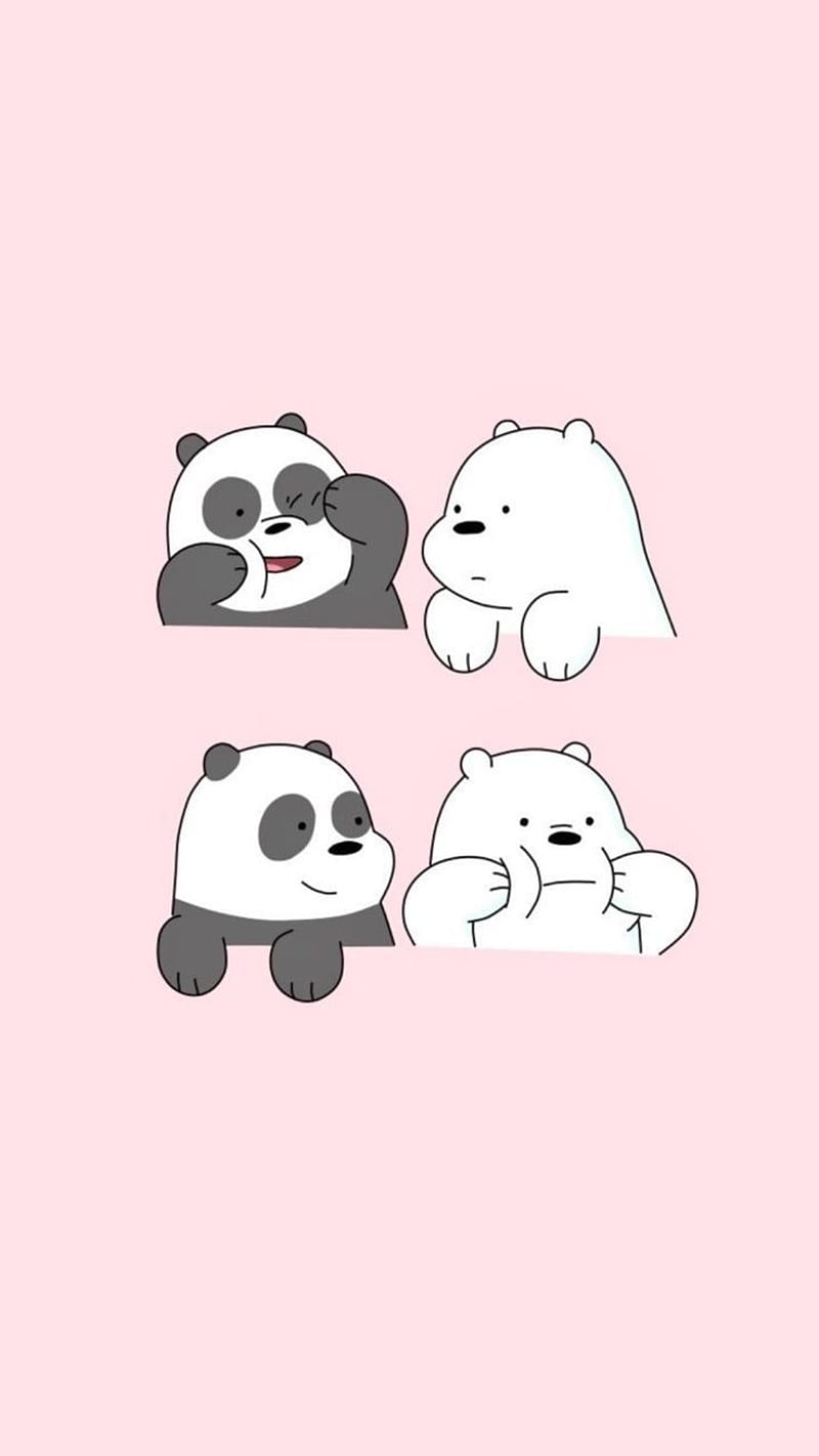 Sqoosh, cute, webarebears, HD phone wallpaper Sqoosh, cute, webarebears, HD phone wallpaper
