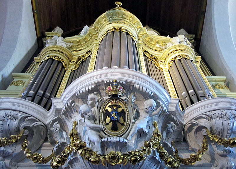 Organ, religious, graphy, church, HD wallpaper