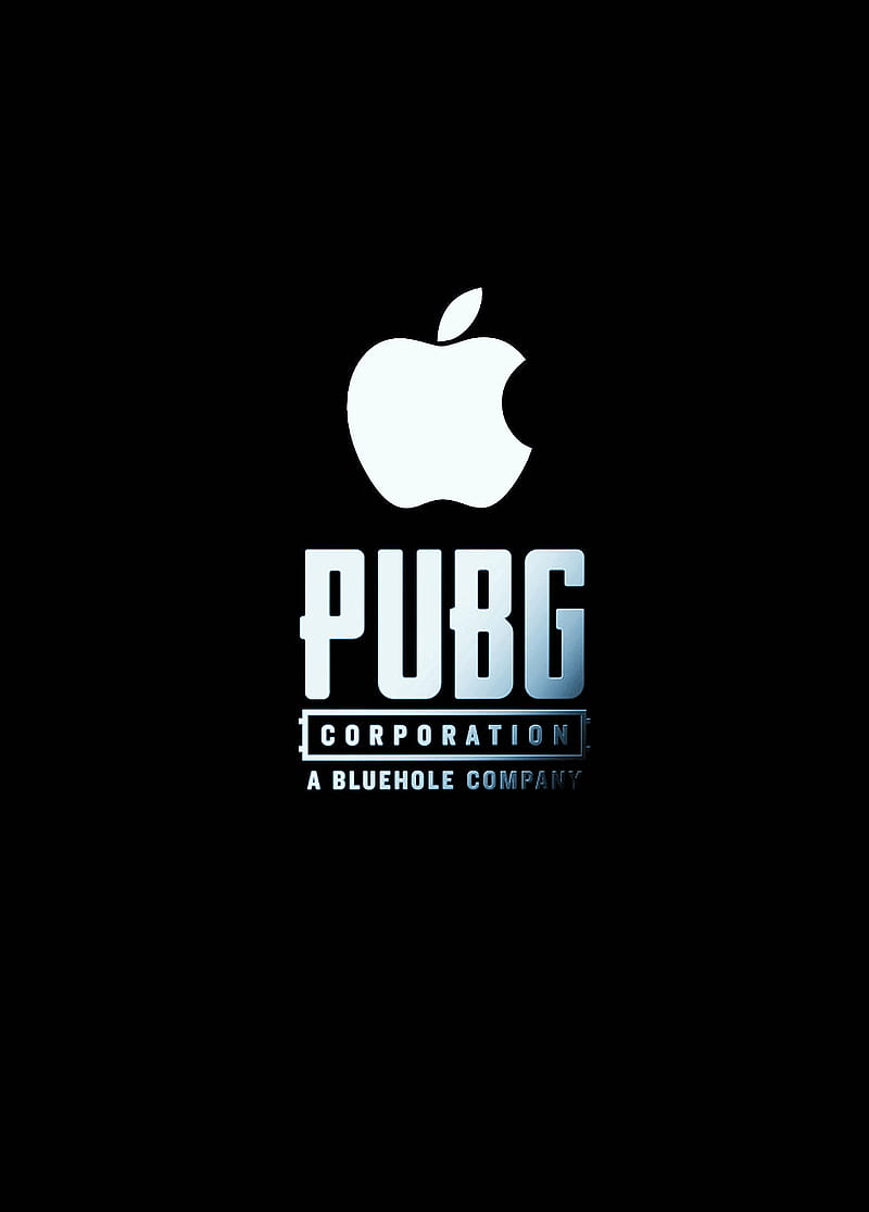 Apple PUBG, amoled, brand, game iphone, logo, mobile, HD phone wallpaper