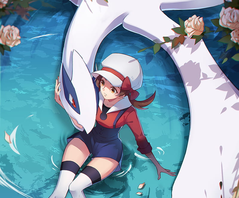 HD wallpaper: Pokemon character wallpaper, Pokémon, Lugia, Soulsilver,  water