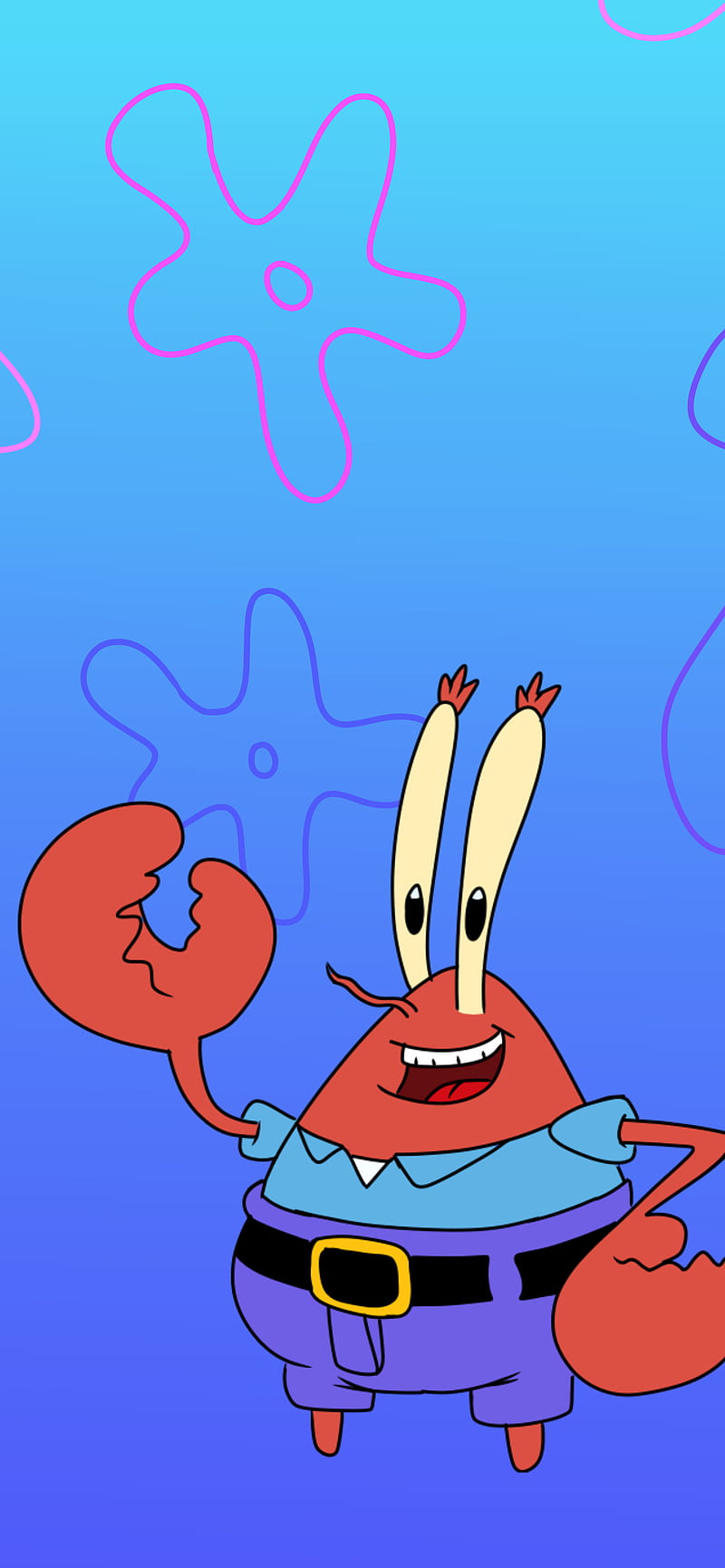 iPhone 12 Mr krab, cartoon, crab, iphone, spongebob, spongebob squarepants, HD phone wallpaper
