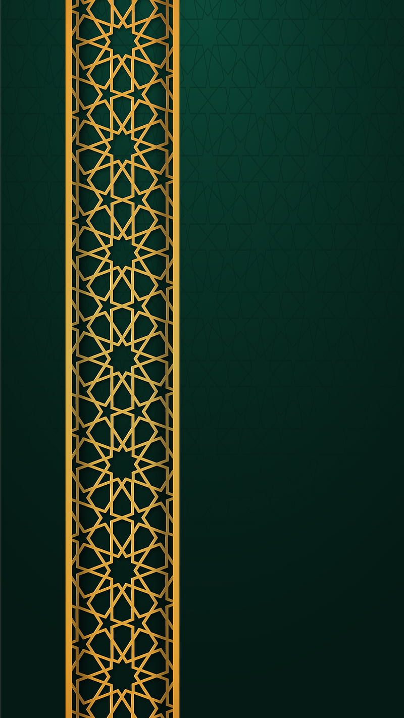 Islamic Design, Allah, Eid, Kareem, Mubarak, New latest, Ramadan, Ramzan, golden, HD phone wallpaper