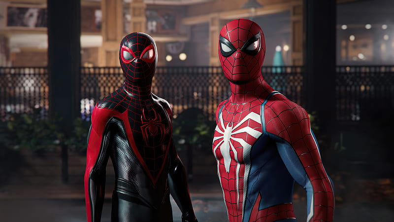 Spider Man 2 Official Key Arts (8k Resolution) Phone + Desktop - games post  - Imgur