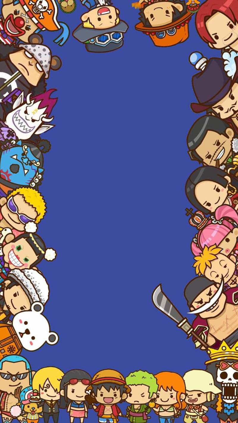 One piece chibi, one piece, anime, chibi, HD phone wallpaper | Peakpx