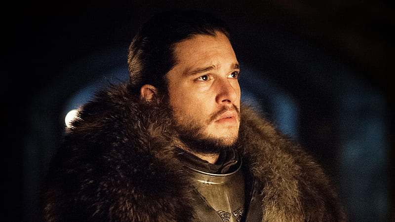 Kit Harington as Jon Snow Season 7, game-of-thrones-season-7, jon-snow, game-of-thrones, tv-shows, HD wallpaper