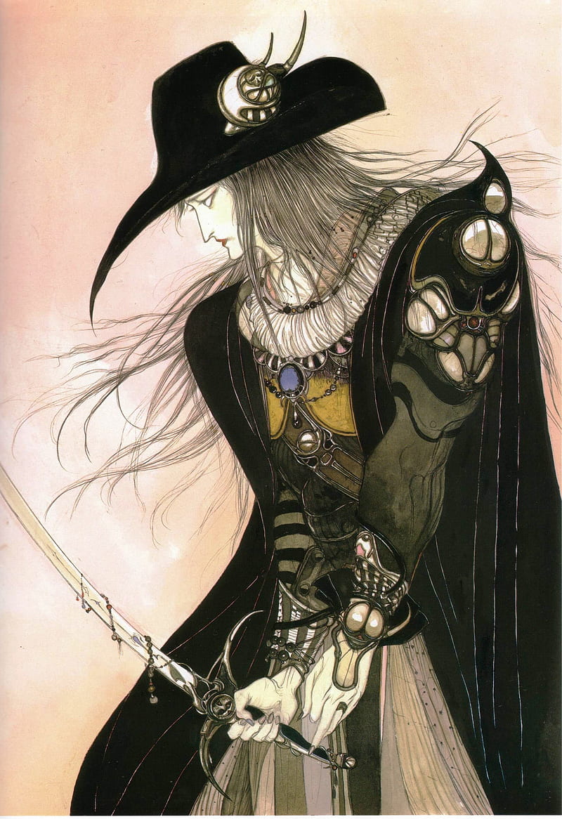 Vampire Hunter D - Amano Yoshitaka - Mobile Wallpaper by Amano