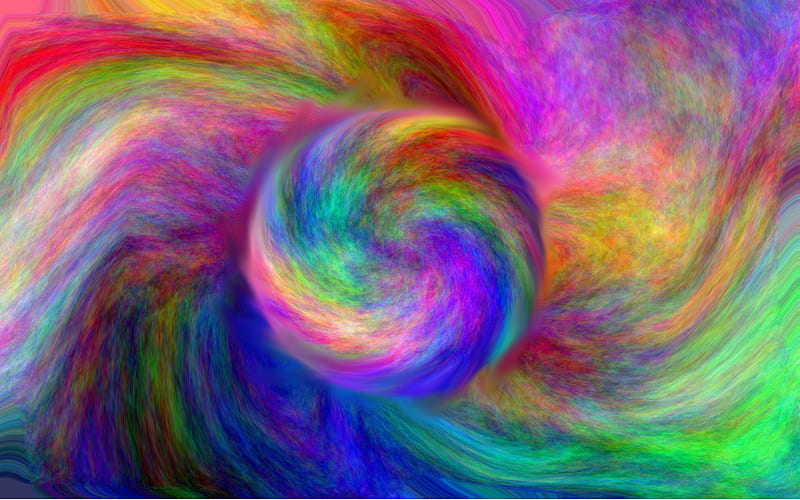Cyclone Colorful Swirl, HD wallpaper