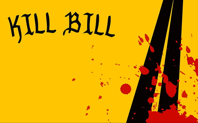 Kill Bill , red, beatrix, kill, movie, fiction, tarantino, yellow, quentin, bill, inglourious, basterds, kiddo, reservoir, black, pulp, blood, katana, dogs, HD wallpaper