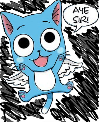 Happy Fairy Tail Cat Gifts & Merchandise for Sale | Redbubble