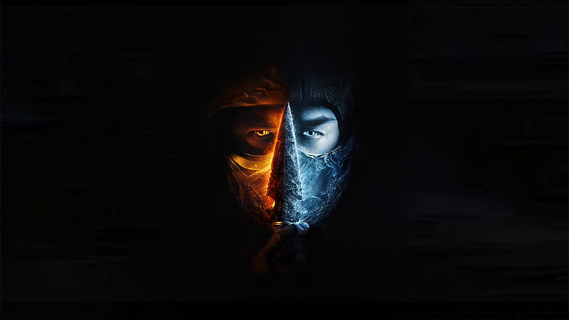 Mortal Kombat Movie Logo , mortal-kombat-movie, mortal-kombat, movies, 2021-movies, logo, dark, black, HD wallpaper