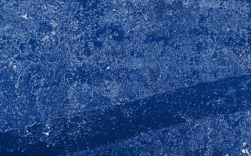 blue grunge texture, creative backgrounds, blue grunge background, wall texture, painted wall texture, HD wallpaper