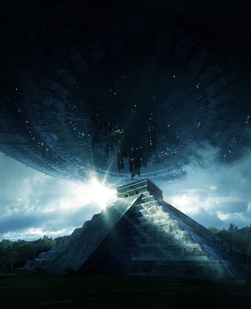 Pyramid, ufo, aliens, visit, contact, extraterrestrial, civilization, HD  phone wallpaper | Peakpx
