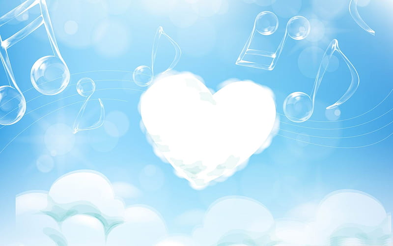 love is in the sky-Happy Valentines Day theme, HD wallpaper