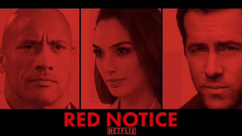 Netflix Red Notice Poster 2021, HD wallpaper