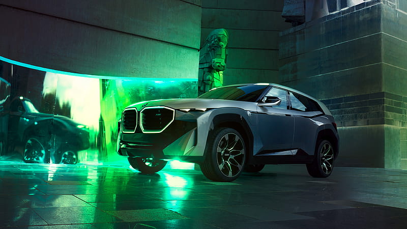 2021 BMW XM Concept, Hybrid, SUV, V8, car, HD wallpaper