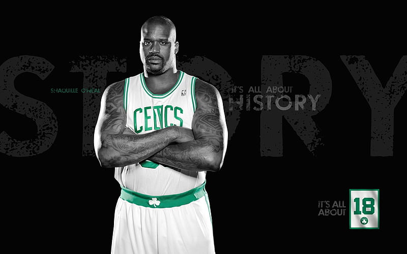 2010-11 NBA season Boston Celtics the - the new season lineup Shaquille o Neal, HD wallpaper