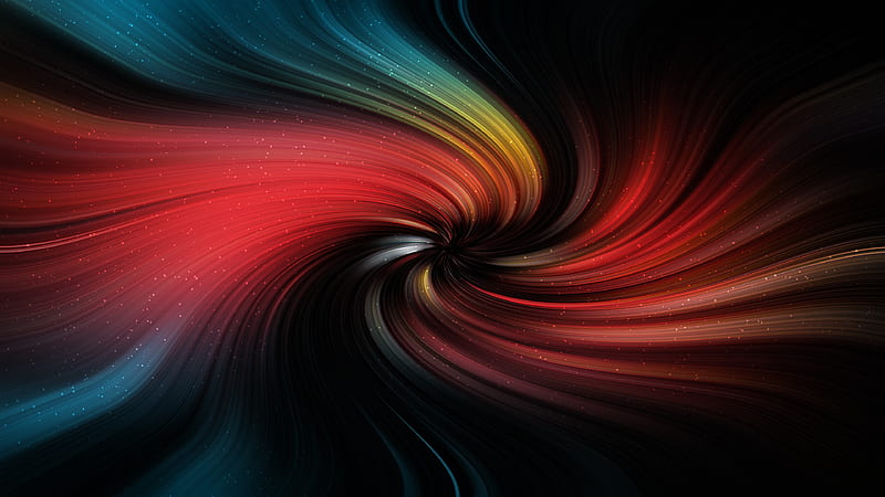 Abstract, Swirl, Colors, HD wallpaper