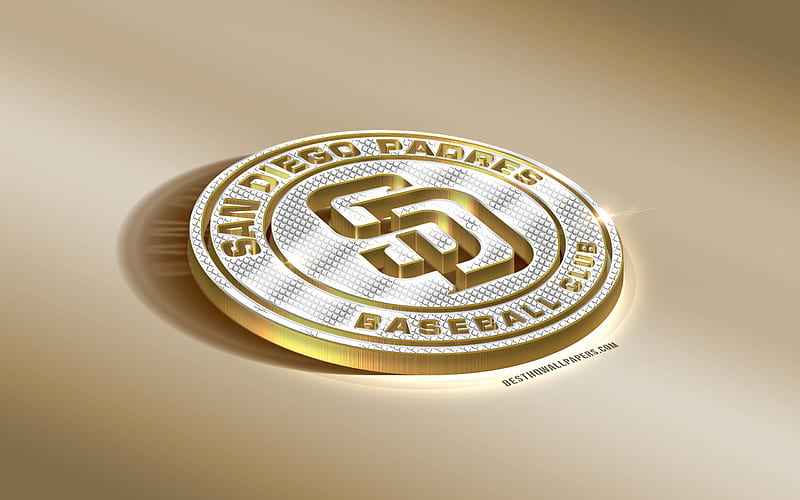 San Diego Padres Sketch Pastel Hibiscus Beige Background 3D