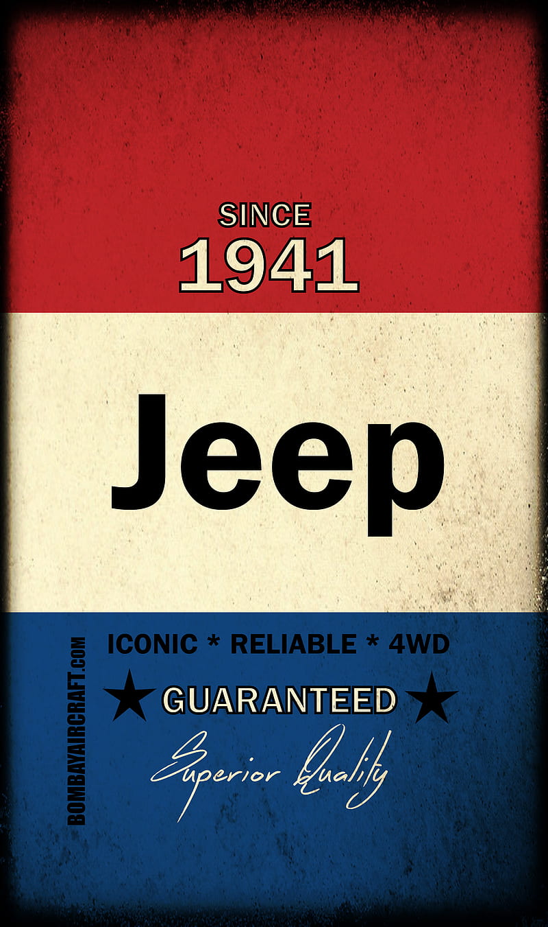 Iconic Jeep, 4wd, camping, fishing, hemi, hiking, jeep wrangler, off road, racing, vintage racing, HD phone wallpaper