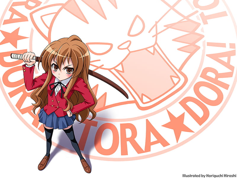 Aisaka Taiga #Toradora! anime girls #anime #1080P #wallpaper #hdwallpaper  #desktop