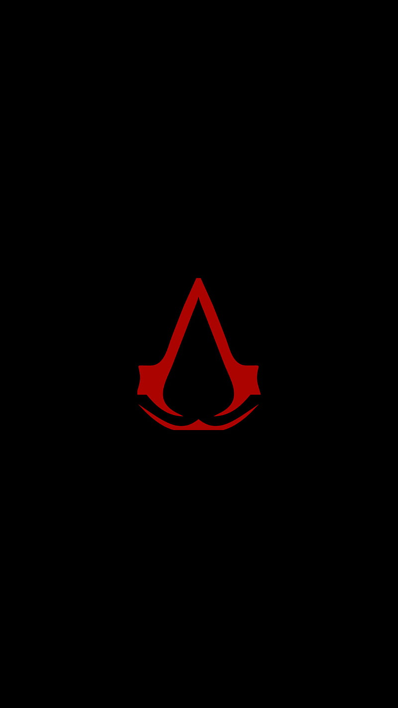 Assassins Creed, assassins, black, console, creed, gaming, iphone, logo, pc, samsung, video games, HD phone wallpaper