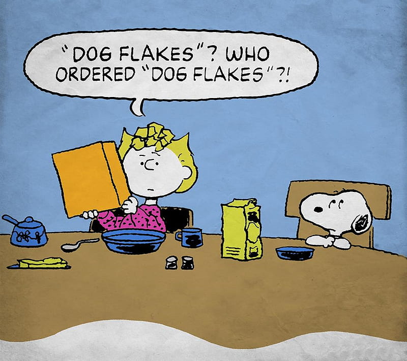 Snoopy Flakes, flakes, snoopy, HD wallpaper