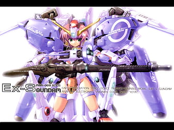 Ex S Girl Armor Gundam Mecha Girl Anime Beam Rifle Musume Hd Wallpaper Peakpx