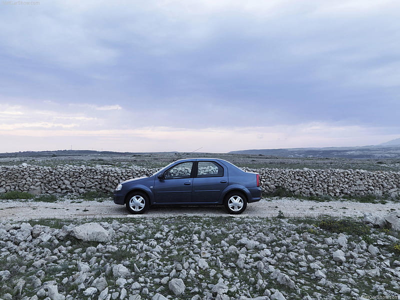 Dacia-Logan_2009, 2009, dacia, logan, HD wallpaper
