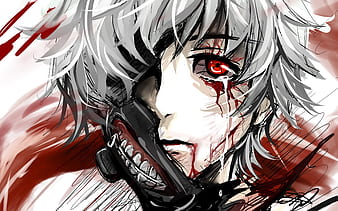 Ken Kaneki Wings Mask Tokyo Ghoul 4K Wallpaper #4.2491