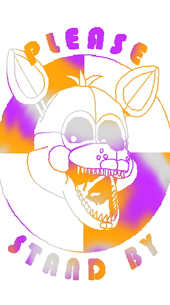 Neon please stand by, fnaf, lolbit, HD phone wallpaper