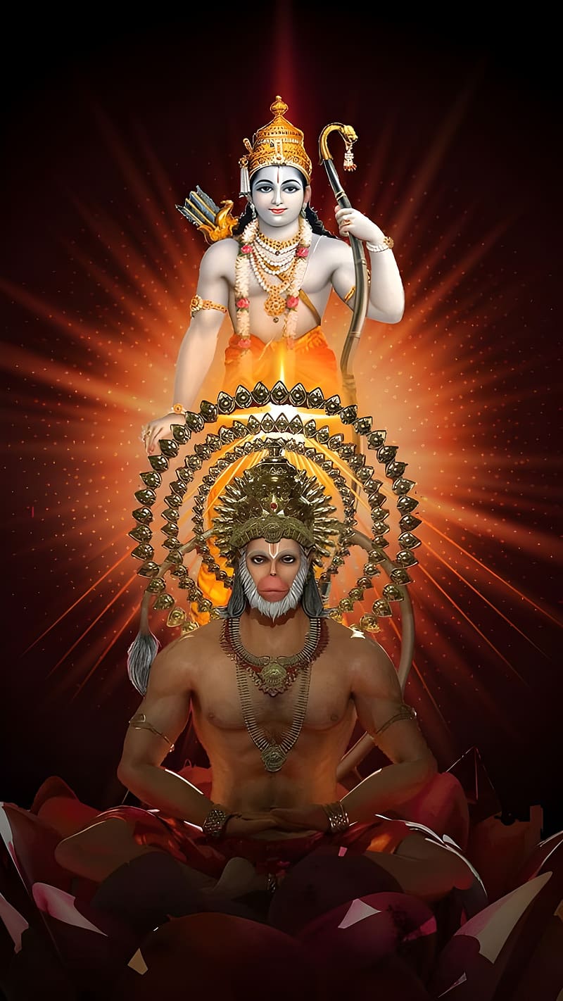 Lord Hanuman Ji, 3d Art, lord hanuman, lord, god, bajrangbali, HD ...