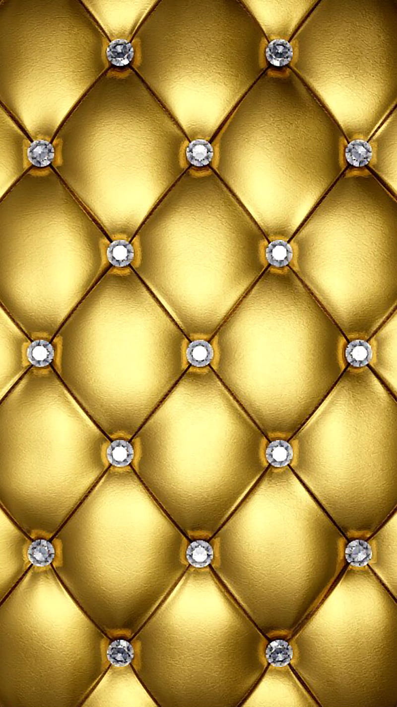 Diamond Pattern, desenho, diamonds, gold, leather, pretty, stitch, HD phone  wallpaper | Peakpx