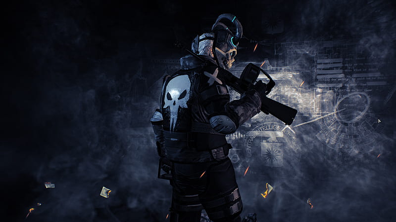 Heavy Rust Payday 2, payday-2, games, skull, HD wallpaper