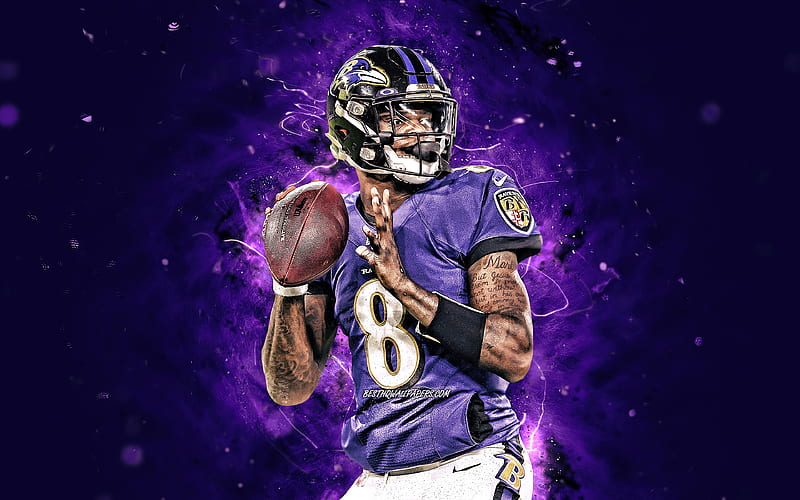 Lamar Jackson quarterback Baltimore Ravens american football NFL Lamar  Demeatrice Jackson Jr HD wallpaper  Peakpx