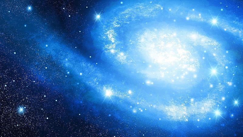 Glistening Galaxy On Space During Nighttime Galaxy, HD wallpaper
